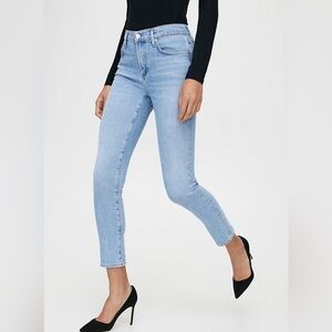 Agolde Toni Mid Rise Light Wash Jeans 29